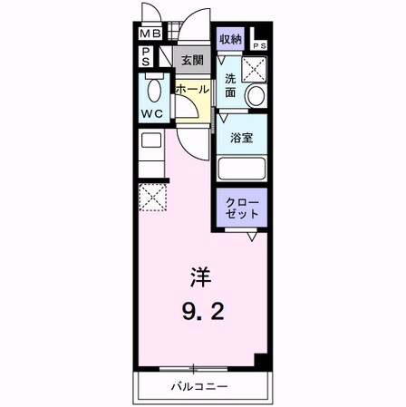 インペリアルＡの物件間取画像